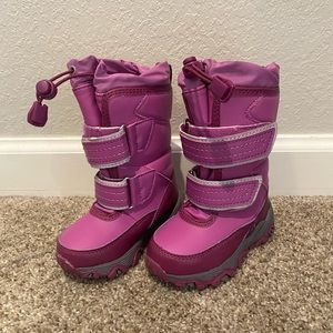 Lands’ End toddler girl winter boots